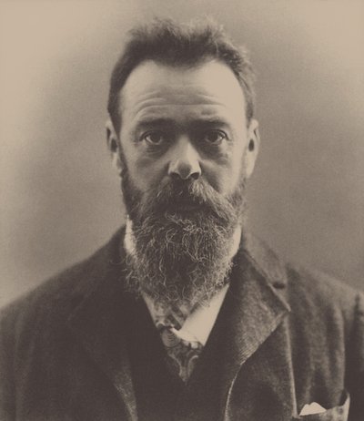 Portræt af Ferdinand Hodler 1853-1918. af Unbekannt