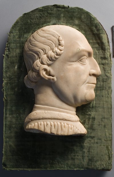 Portræt af Francesco Sforza og ramme, 1450-1499. af Unbekannt