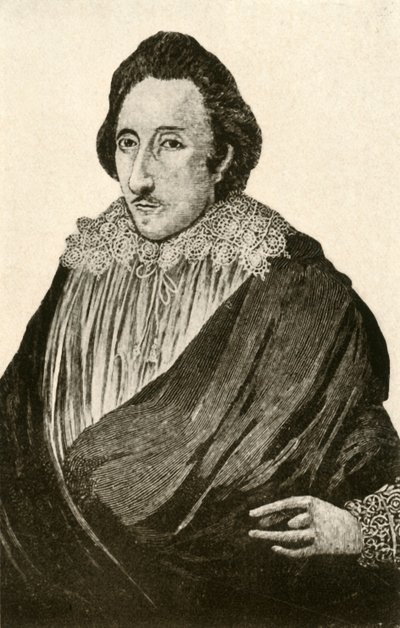 Portræt af George Percy, i hel skjorte af hollandsk linned båret med dublet, c1610-1620, 1937. af Unbekannt