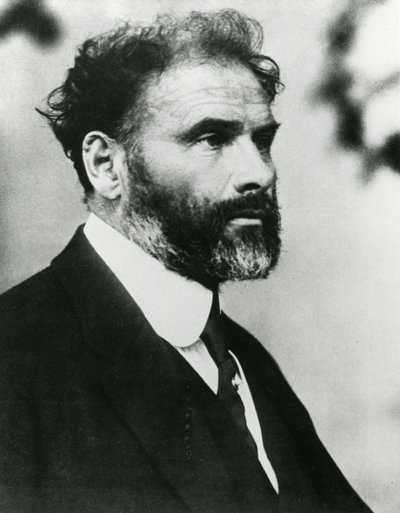 Portræt af Gustav Klimt, f. 1916 af Unbekannt