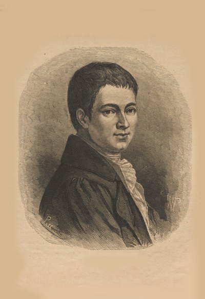 Portræt af Heinrich von Kleist 1777-1811, 1876. af Unbekannt