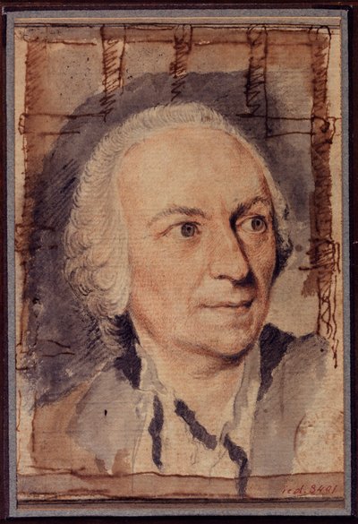Portræt af Henri Masers de Latude 1725-1805, slutningen af det 18. århundrede. af Unbekannt
