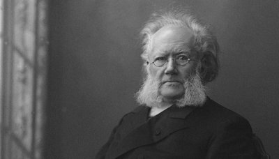 Portræt af Henrik Ibsen 1828-1906 af Unbekannt