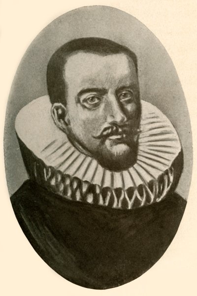 Portræt af Henry Hudson, engelsk navigatør i ruff, 1609, 1937. af Unbekannt