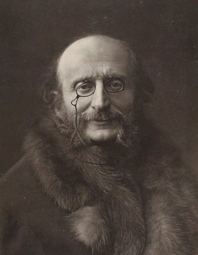 Portræt af Jacques Offenbach 1819-1880. af Unbekannt