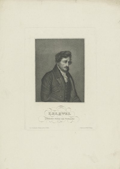 Portræt af Joachim Lelewel 1786-1861, 1830