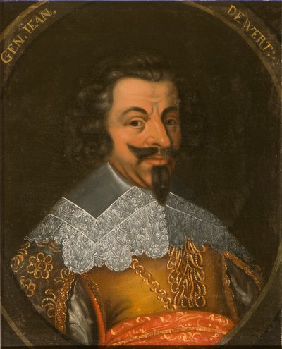 Portræt af Johann von Werth 591-1652, første halvdel af det 17. af Unbekannt