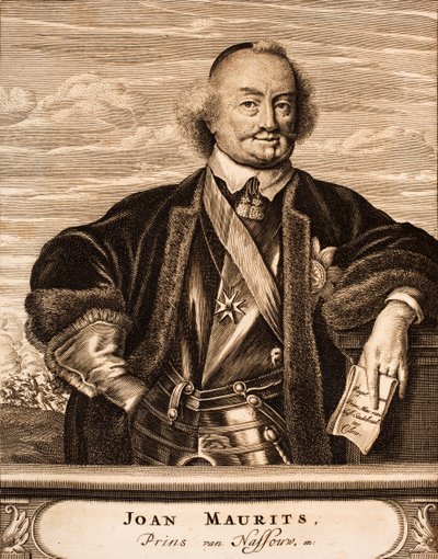 Portræt af John Maurice, Prins af Nassau-Siegen 1604-1679, 1675. af Unbekannt