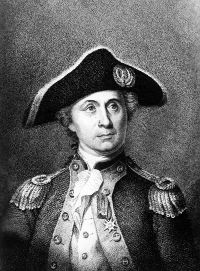 Portræt af John Paul Jones (1749-1792), skotsk sømand, der deltog i den amerikanske revolution - Portræt af John Paul Jones (1749-1792), skotsk sømand, der deltog i den amerikanske revolution af Unbekannt