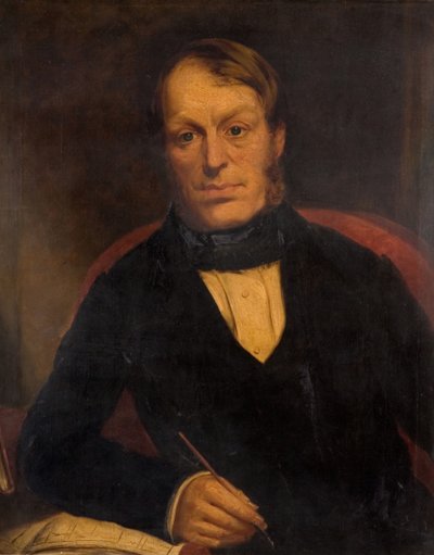 Portræt af John Pix Weston 1810-1877 [udateret] Usigneret. af Unbekannt
