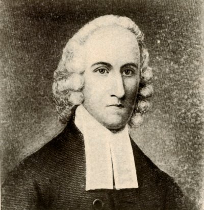 Portræt af Jonathan Edwards, i almindelig frakke og bånd af presbyteriansk minister, c1750, 1937. af Unbekannt