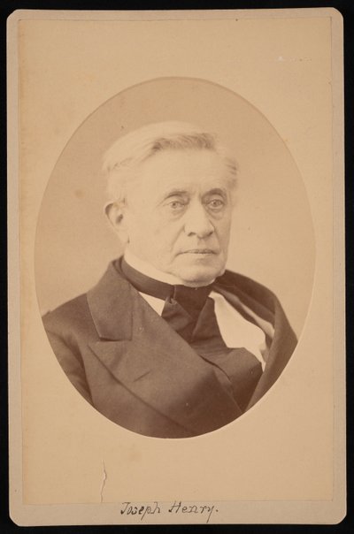 Portræt af Joseph Henry 1797-1878, før 1878. af Unbekannt