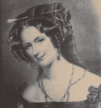 Portræt af Lady Catherine Caroline Montagu 1808-1834, kone til grev Alexandre Joseph Colonna-Walewski, 1830