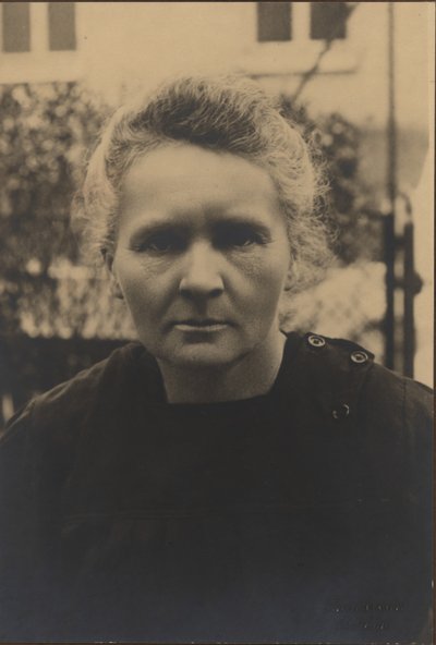 Portræt af Marie Curie 1867-1934 af Unbekannt