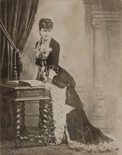 Portræt af Marquise Marie Arconati Visconti, født Peyrat 1840-1923, 1870. af Unbekannt