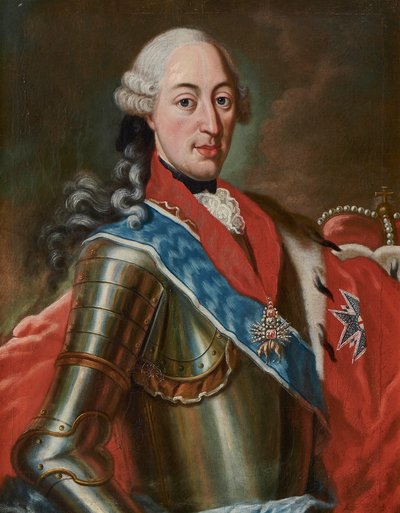 Portræt af Maximilian III Joseph 1727-1777, kurfyrst af Bayern, anden tredjedel af det 18. århundrede. af Unbekannt