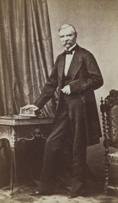Portræt af Mikhail Naryshkin 1798-1863, 1860