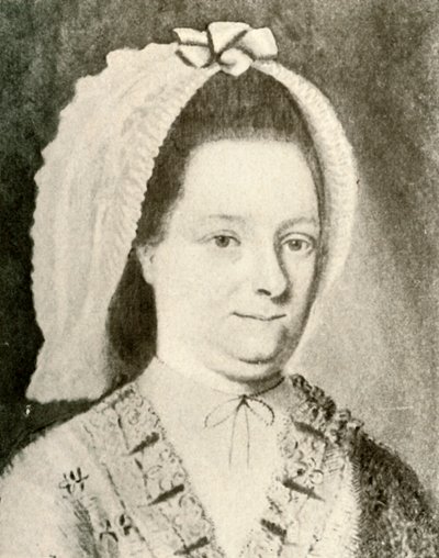 Portræt af Mrs. Nathaniel Appleton, Jr., der viser en ejendommelig kasket, 1784, 1937. af Unbekannt