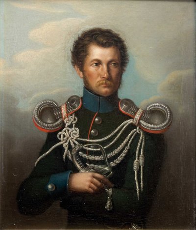 Portræt af Nicholas Maximilianovich, 4. hertug af Leuchtenberg 18431891, ca. 1870 af Unbekannt