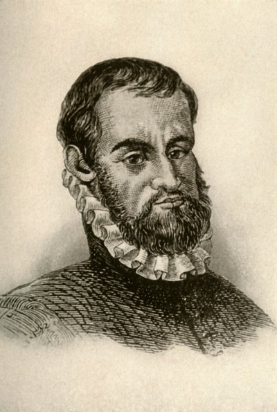 Portræt af Pedro Menendez de Aviles, viser spansk kjole, c1570-1580, 1937. af Unbekannt
