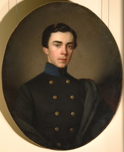Portræt af prins Alexander Mikhailovich Golitsyn 1838-1919, 1850