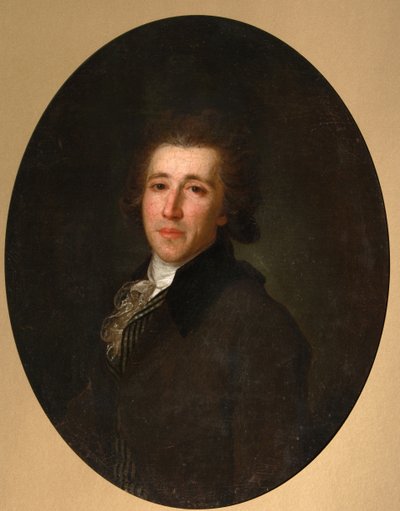 Portræt af prins Fjodor Nikolajevitj Golitsyn 1751-1827, 1790