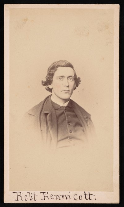Portræt af Robert Kennicott 1835-1866, før 1866. af Unbekannt