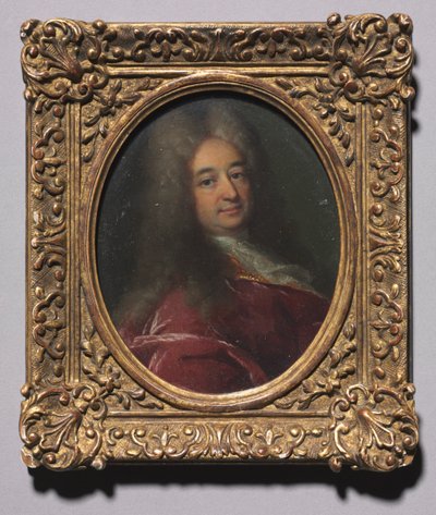 Portræt af Robert Levrac-Tournières, 1705-1710. af Unbekannt
