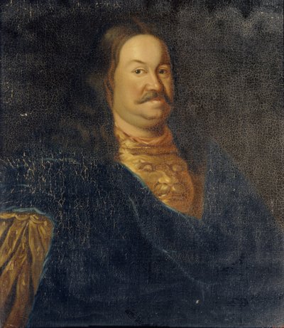 Portræt af senator prins Yakov Fyodorovich Dolgorukov 1639-1720, begyndelsen af det 18. af Unbekannt