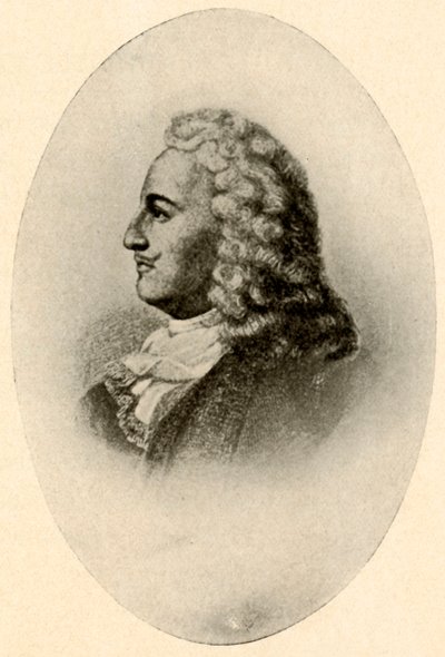 Portræt af Sieur de La Salle, der viser fransk kostume fra hans tid, c1660-1680, 1937. af Unbekannt