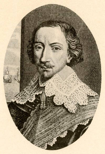 Portrait of Sir John Pennington, in English armour with Vandyke collar, c1610-1630, 1937.  af Unbekannt