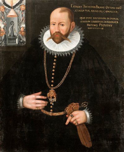 Portræt af Tycho Brahe 1546-1601, 1596. af Unbekannt