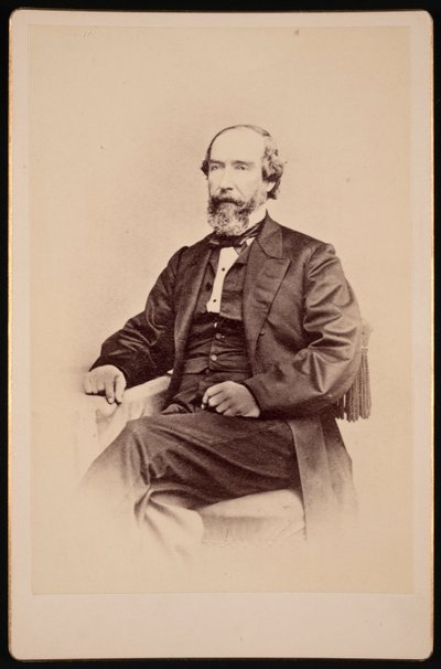 Portræt af Walter Lenox 1817-1874, før 1874. af Unbekannt