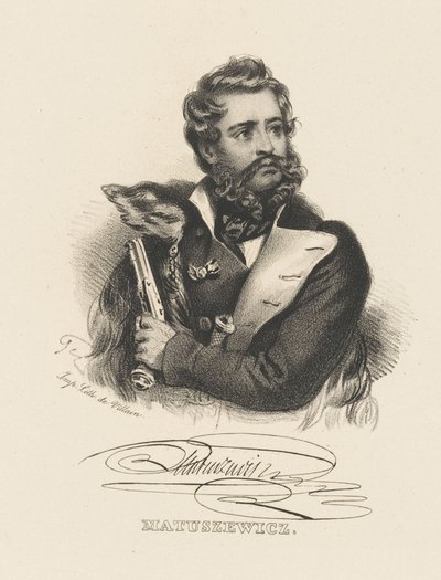 Portræt af Wincenty Matuszewicz 1801-1830. af Unbekannt