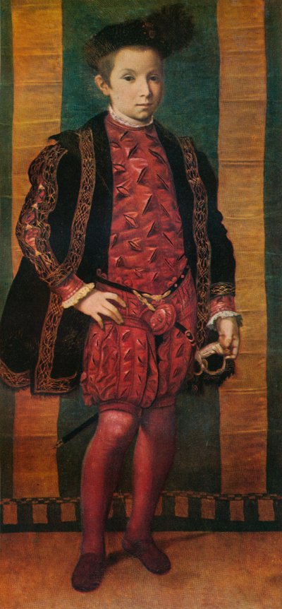 Portræt af en dreng, c1545, 1911 af Unbekannt