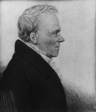 Portræt af en gentleman, ca. 1820. af Unbekannt