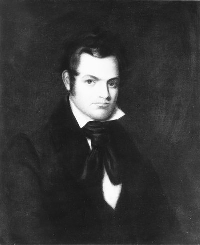 Portræt af en mand, 1800-1850. af Unbekannt
