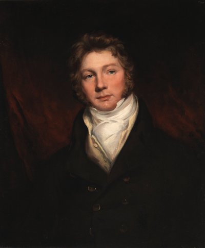 Portræt af en mand, 1800-tallet. af Unbekannt