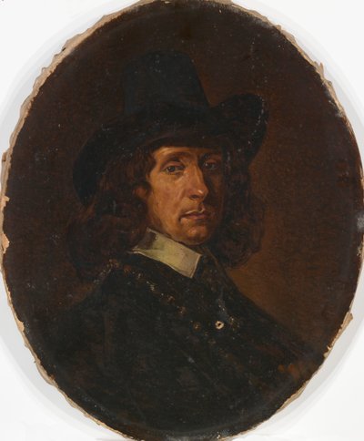 Portræt af en mand, 1800-tallet. af Unbekannt