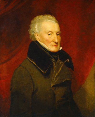 Portræt af en mand, ca. 1835. af Unbekannt