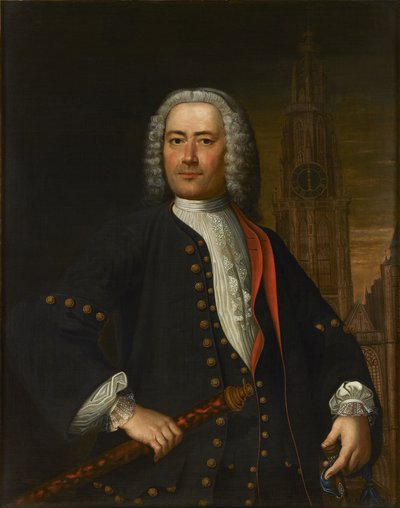 Portræt af en mand af Unbekannt