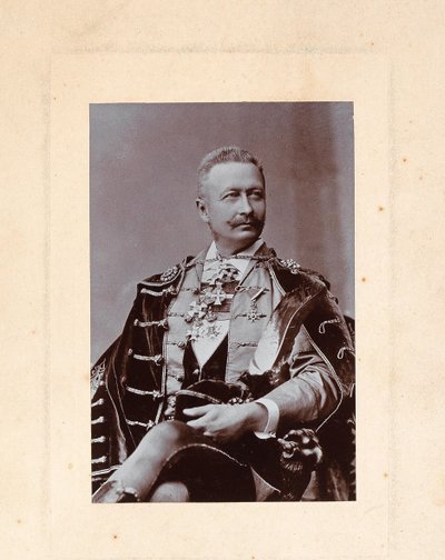 Portræt af pianist og komponist Géza Zichy 1849-1924, 1900-tallet. af Unbekannt