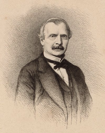 Portræt af komponisten Auguste Mermet 1810-1889, 1876. af Unbekannt