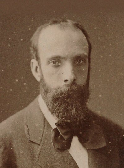 Portræt af komponisten Gaston Salvayre 1847-1916, 1880. af Unbekannt