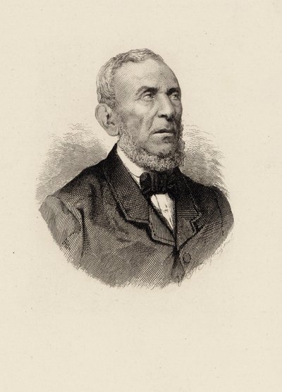Portræt af komponisten Saverio Mercadante 1795-1870. af Unbekannt
