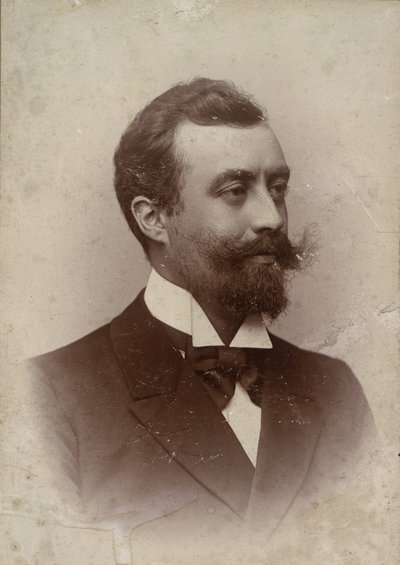 Portræt af komponisten og organisten Alfred Tofft 1865-1931, 1898. af Unbekannt
