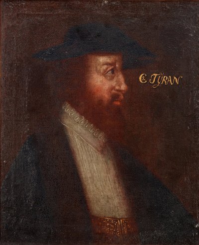 Portræt af den danske Kong Christian II, um 1700 af Unbekannt