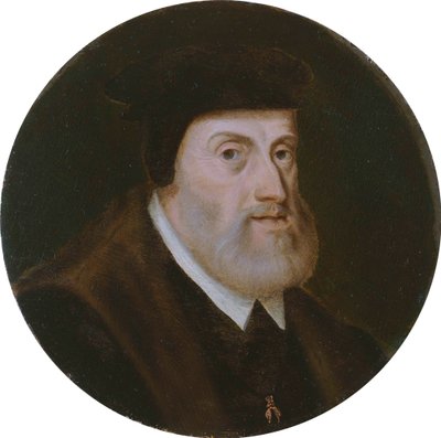 Portræt af kejser Karl V 1500-1558, ca. 1550 af Unbekannt