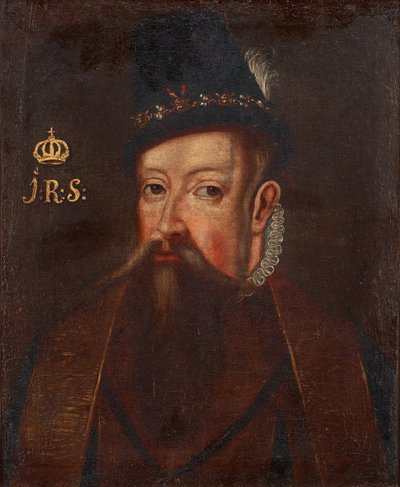 Portræt af Kong John III af Sverige 1537-1592, um 1700 af Unbekannt
