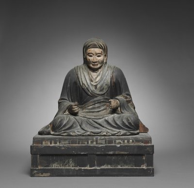 Portræt af Moderen til Hotto Kokushi, 1680. af Unbekannt